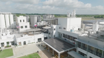 Brewery Drone Shot