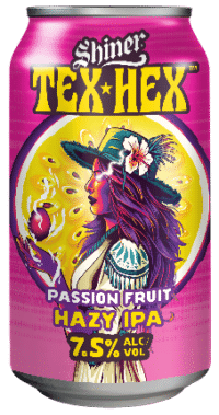 Shiner TEX HEX Passion Fruit Can