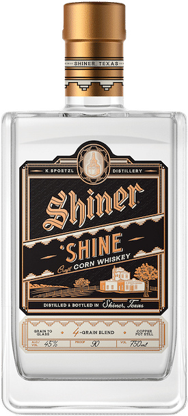 Shiner Shine Corn Whiskey Bottle