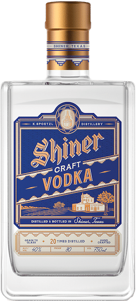 Shiner Vodka Bottle